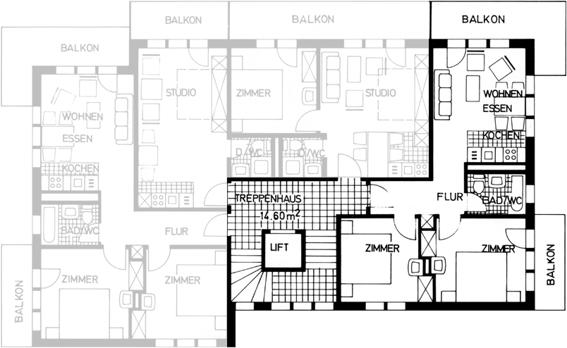 ferienwohnungen mischi 3 zimmerwohnung 12 grundriss